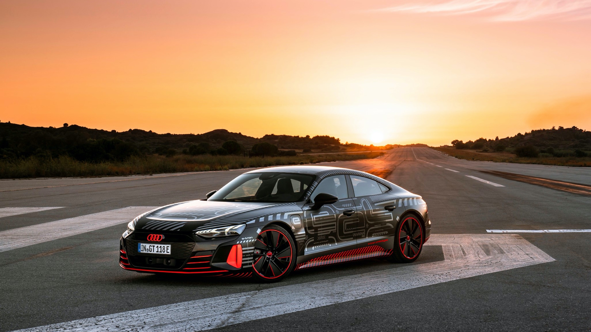 Ladda Audi E-tron GT hemma