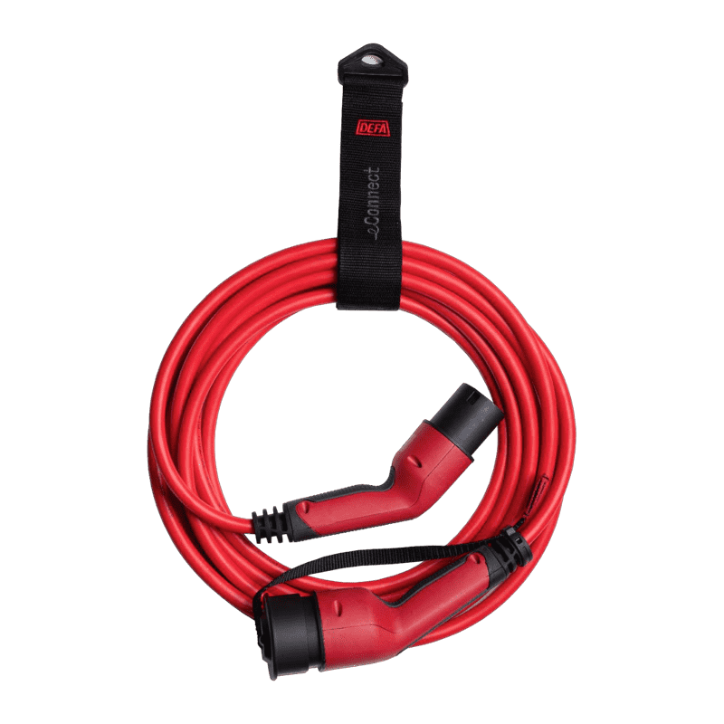 Laddboxar eConnect Laddkabel 3-fas 32 A | Mode 3 | Typ 2
