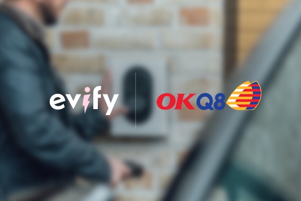 Evify x OKQ8 - Nu laddar du företagets elbil hemma och ersätts automatiskt