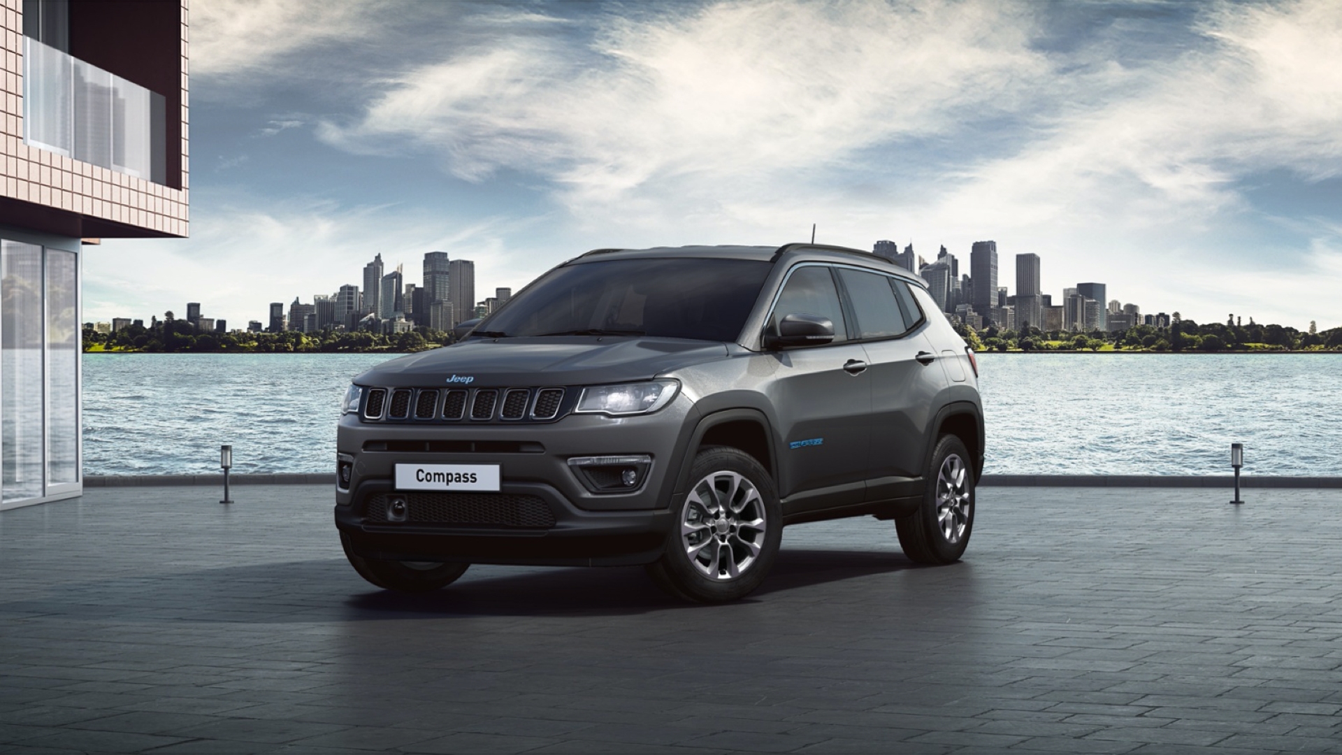 Ladda Jeep Compass 4xe hemma