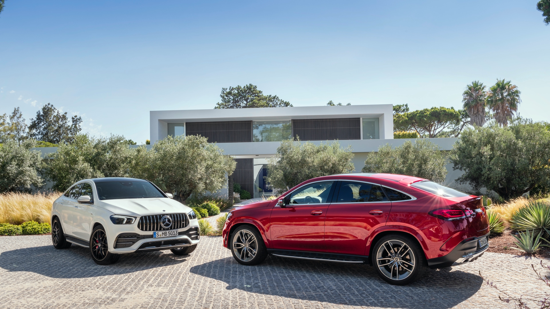Ladda Mercedes GLE 500e hemma