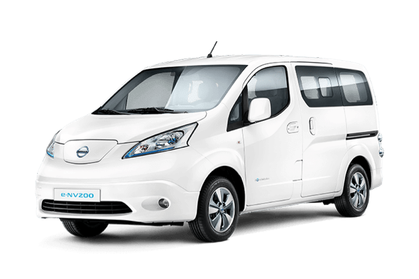 Laddningstid Nissan E-NV200 Ladda hemma