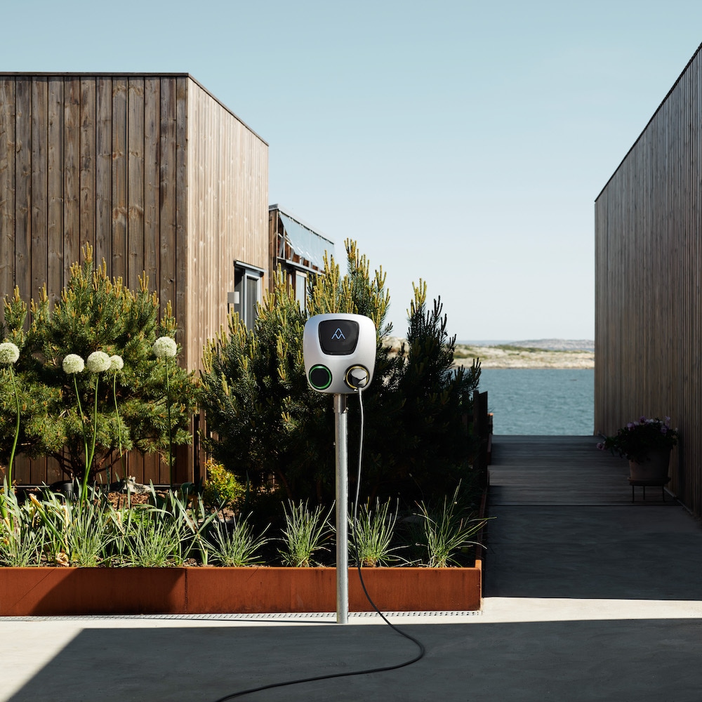 Laddbox Företag Charge Amps Aura